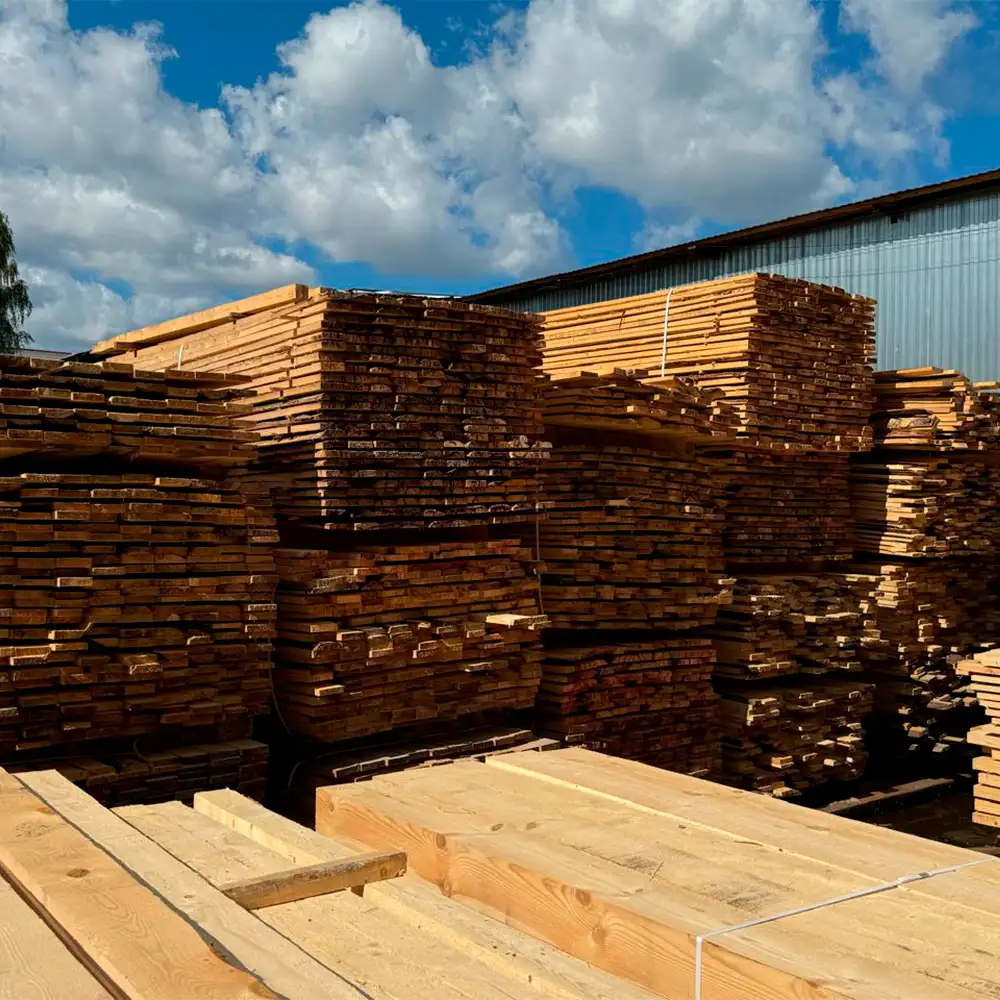 Склад пиломатериалов в Москве