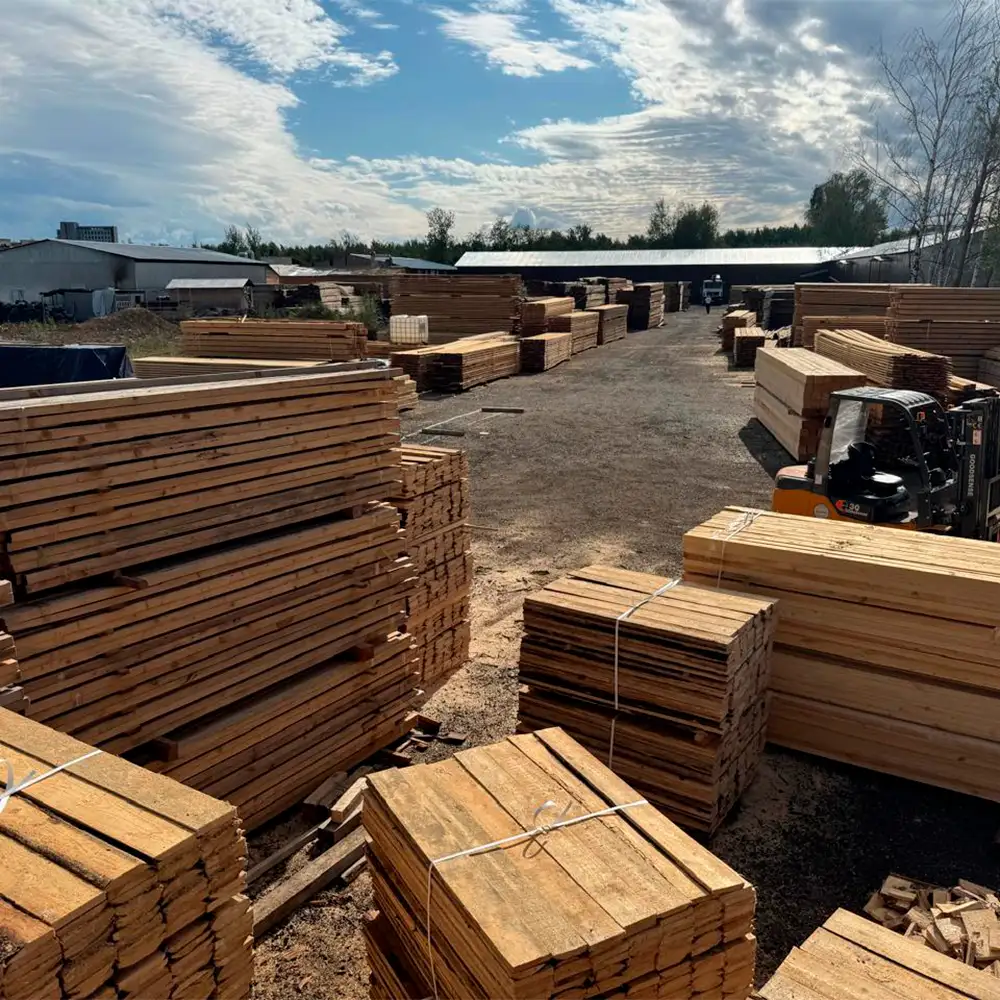 Склад пиломатериалов в Москве