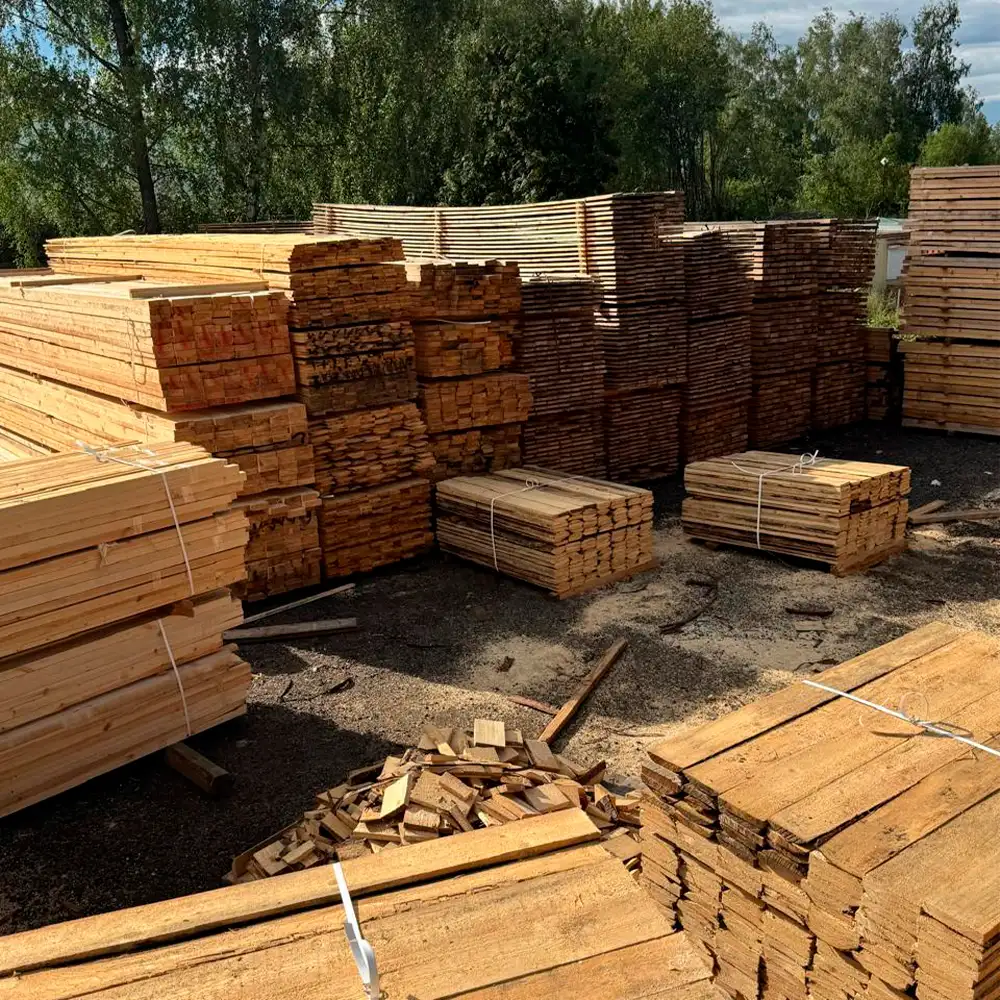 Склад пиломатериалов в Москве