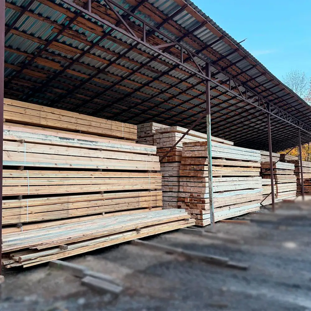 Склад пиломатериалов в Москве