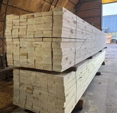 Доска строганная сухая 50х150х6000 мм ГОСТ — фото