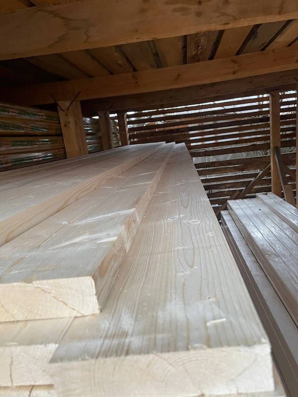 Купить Доска строганная сухая 45х190х6000 мм