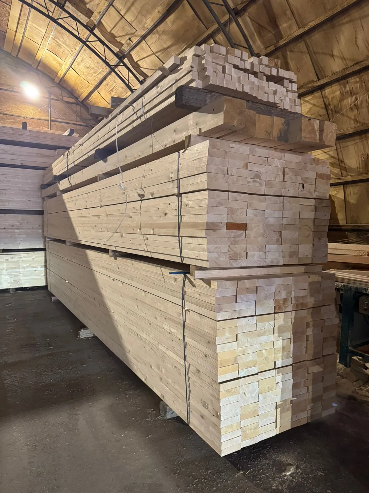 Купить Доска строганная сухая 50х200х6000 мм ГОСТ