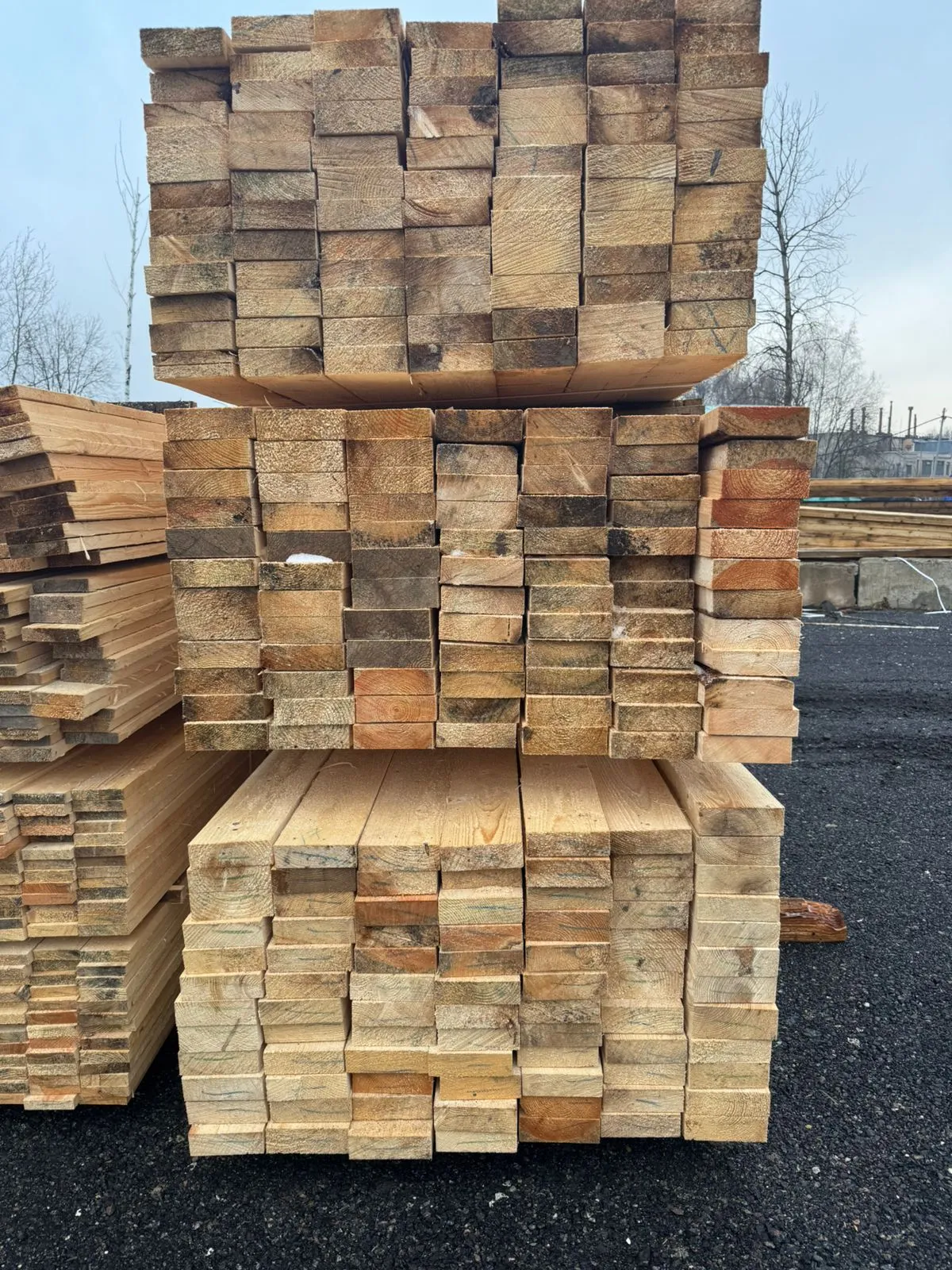 Купить Доска обрезная 50х150х6000 мм ГОСТ, 1 сорт