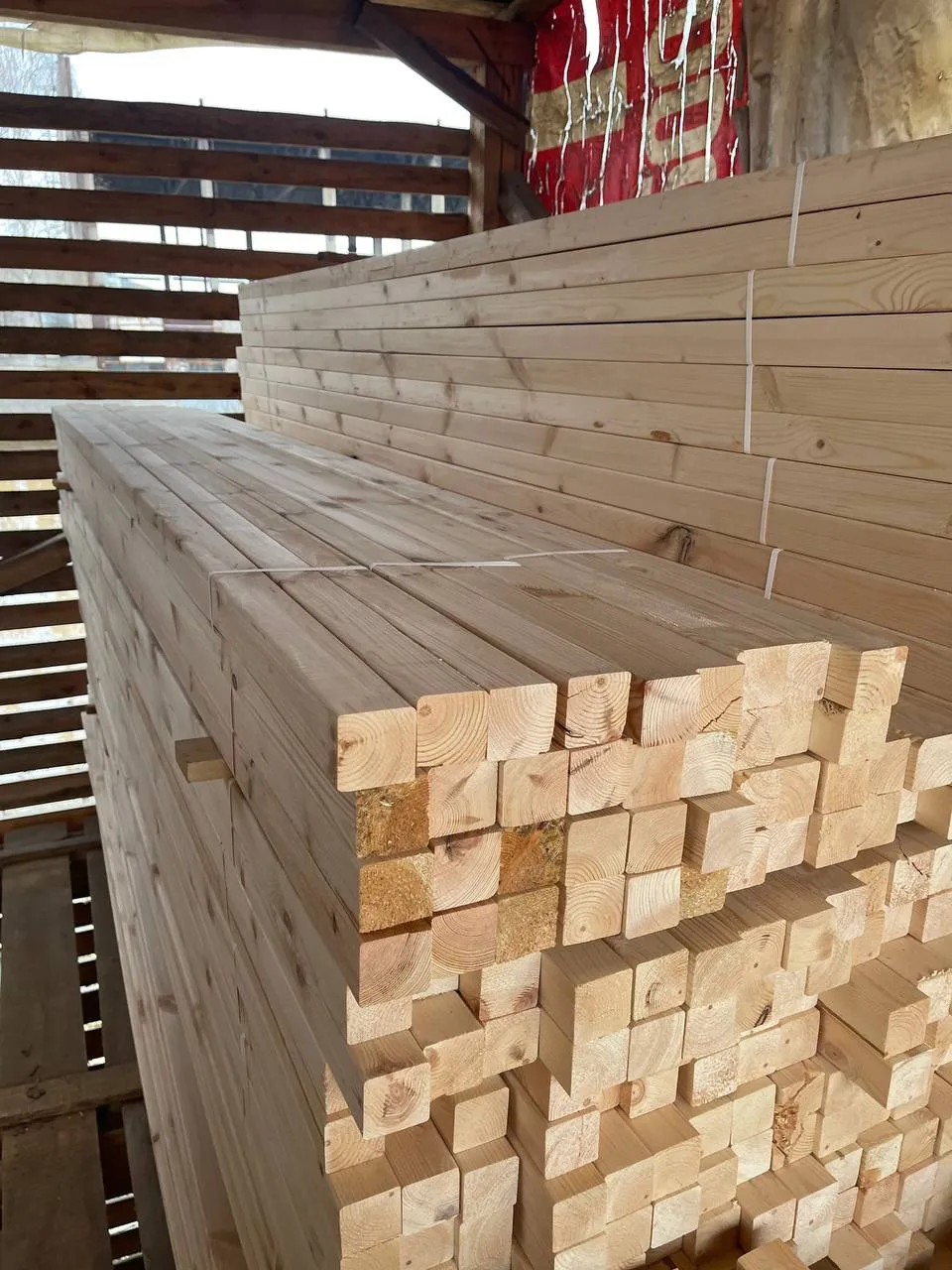 Купить Брусок сухой строганный 40х40х3000 мм