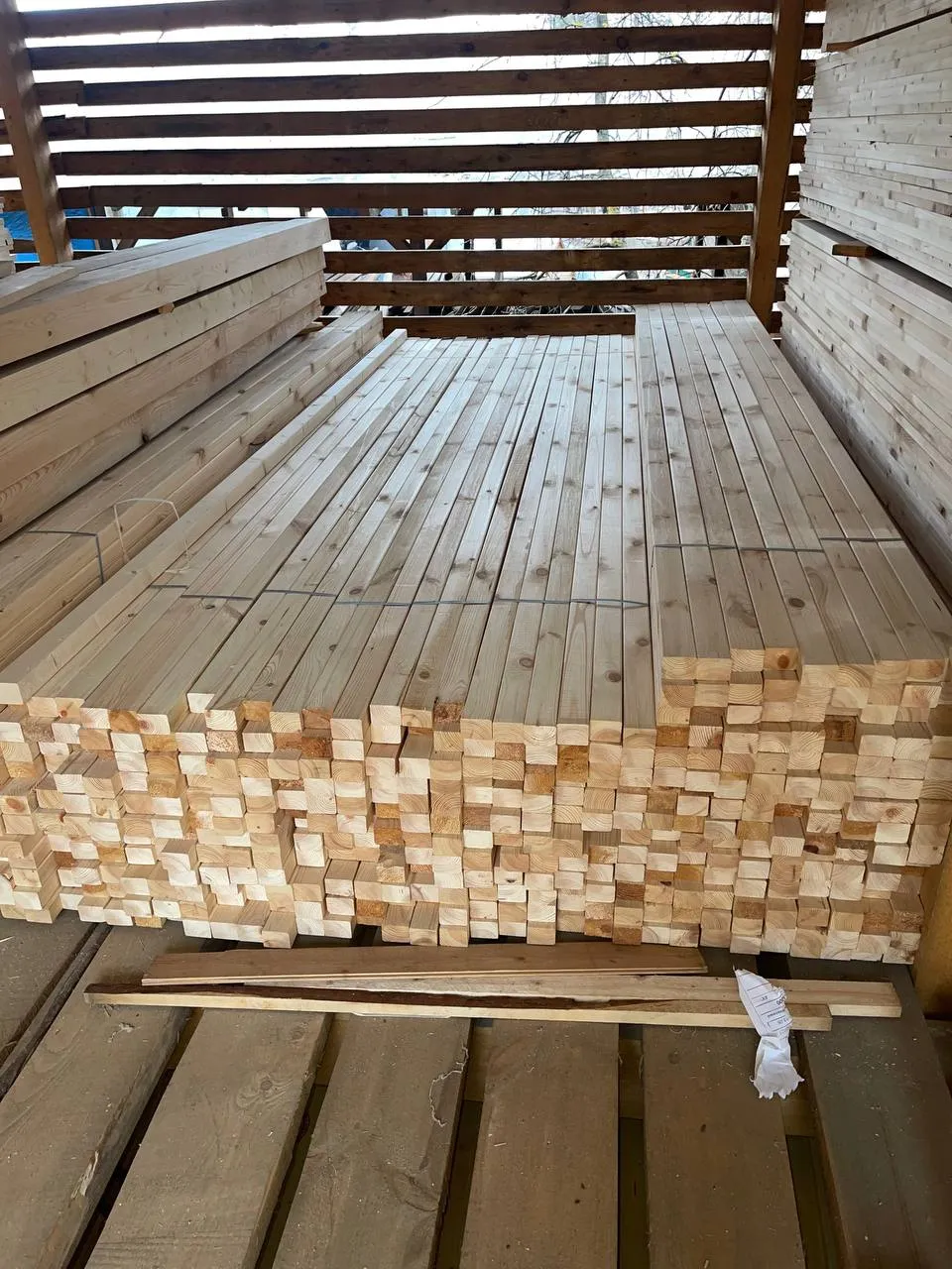 Купить Брусок сухой строганный 40х50х3000 мм