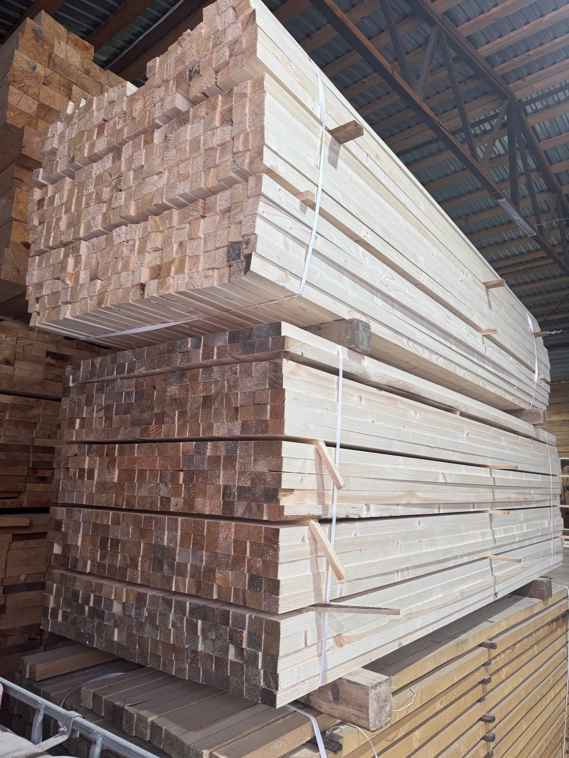 Купить Брусок сухой строганный 40х60х3000 мм