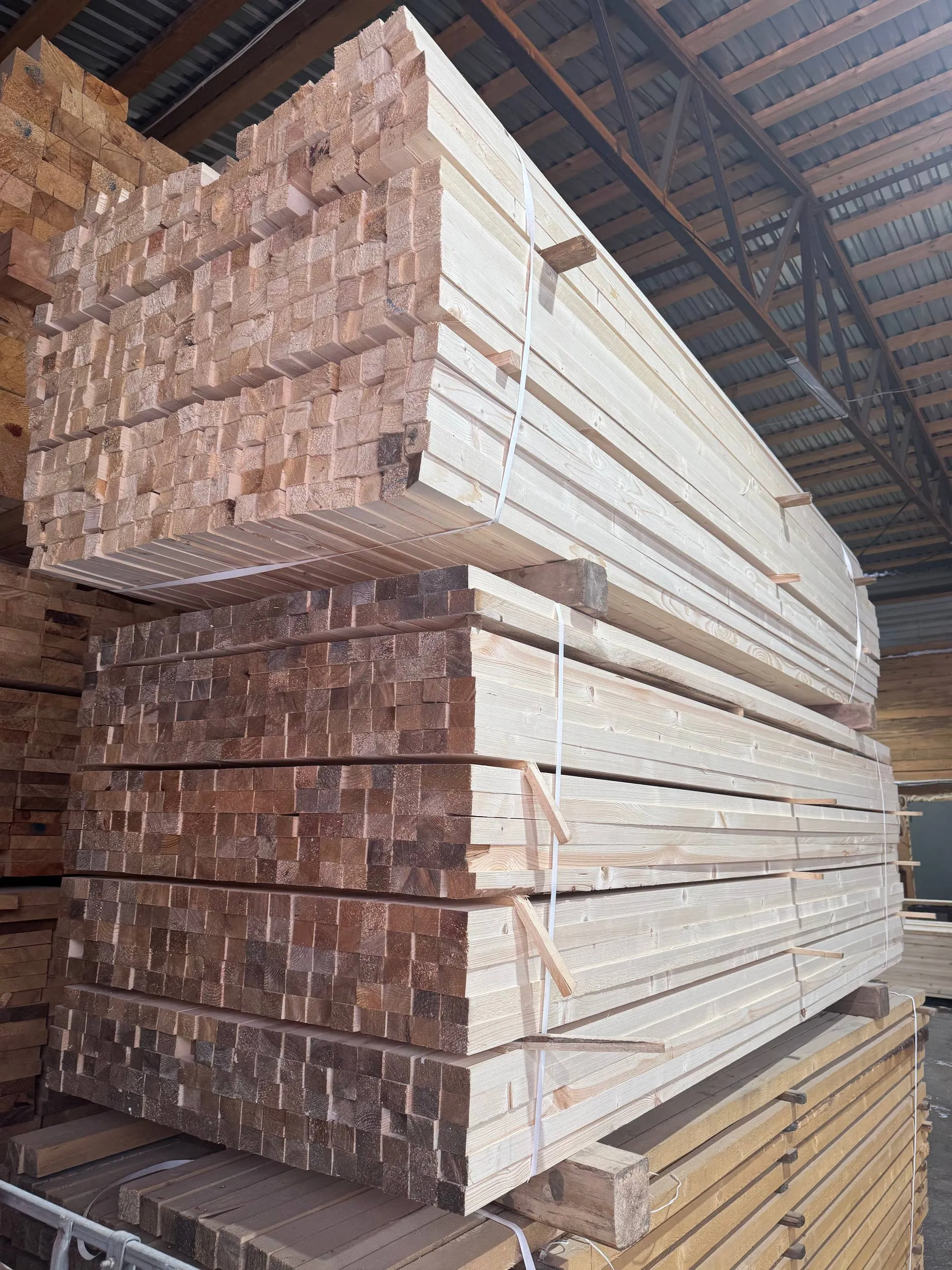 Купить Брусок сухой строганный 40х60х3000 мм