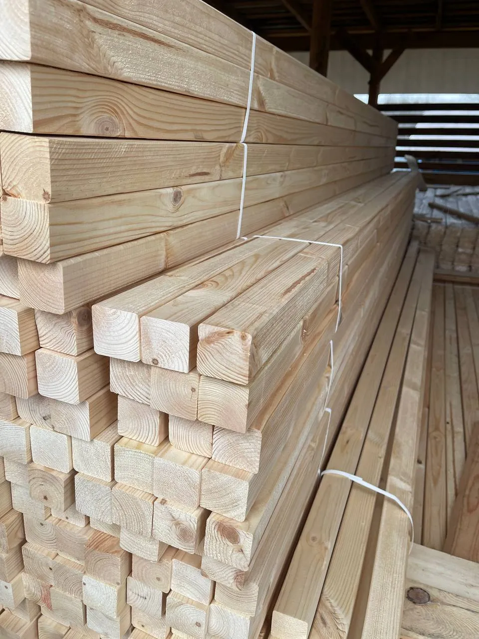 Купить Брусок сухой строганный 50х50х3000 мм