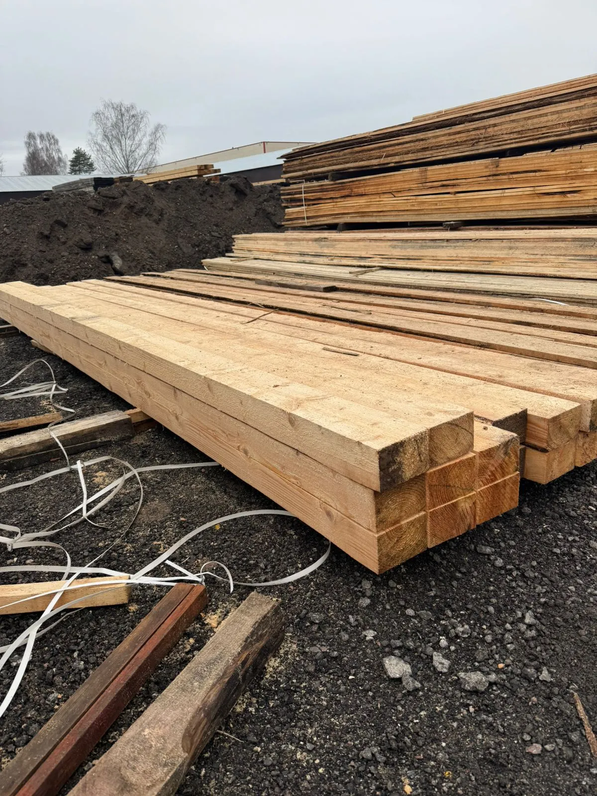 Купить Брус обрезной 100х150х6000 мм ГОСТ, 1 сорт