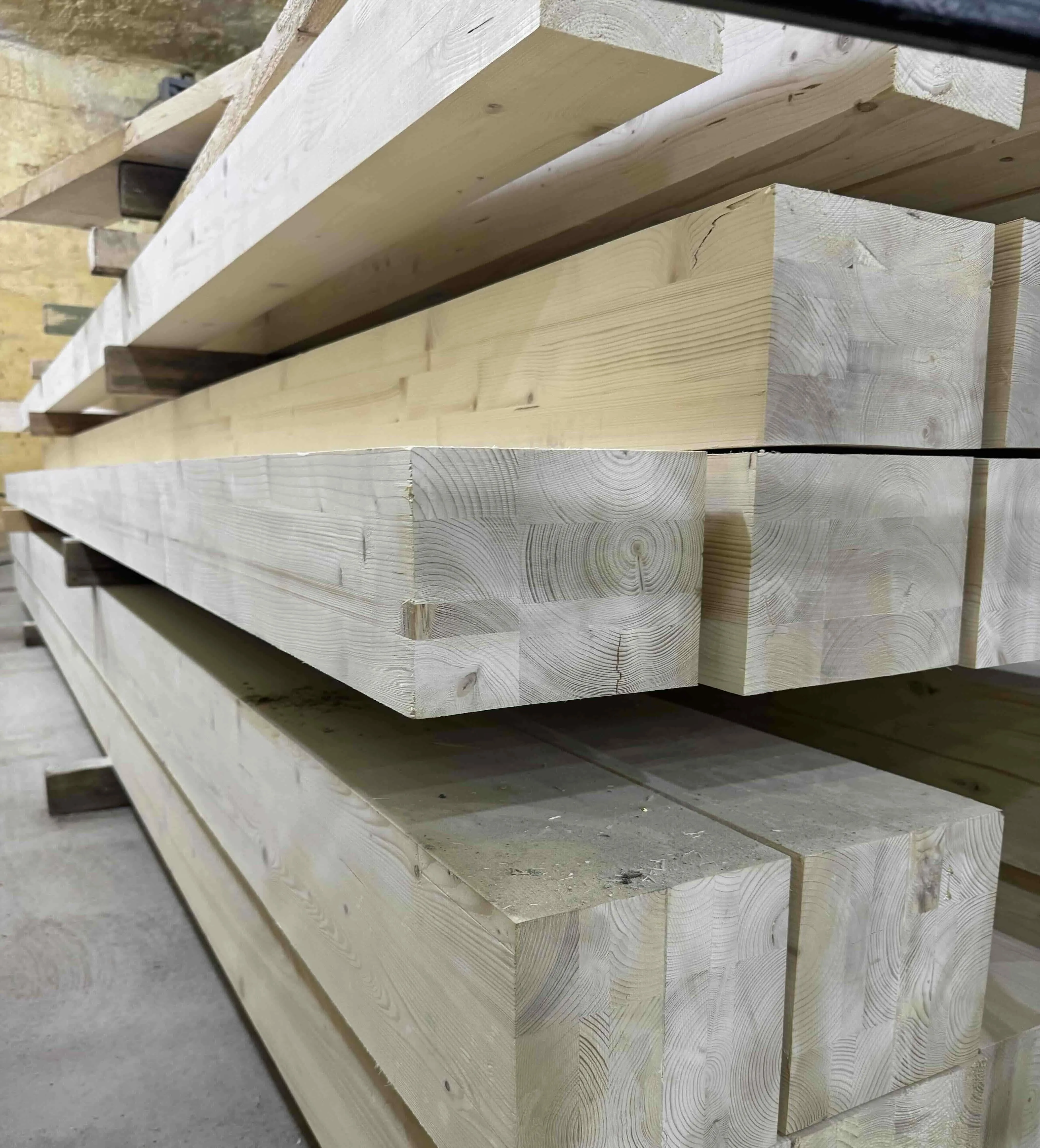 Купить Брус клееный 140х190х6000 мм (Сосна, Ель)