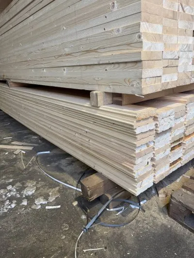 Половая доска 35х120х6000 мм — фото