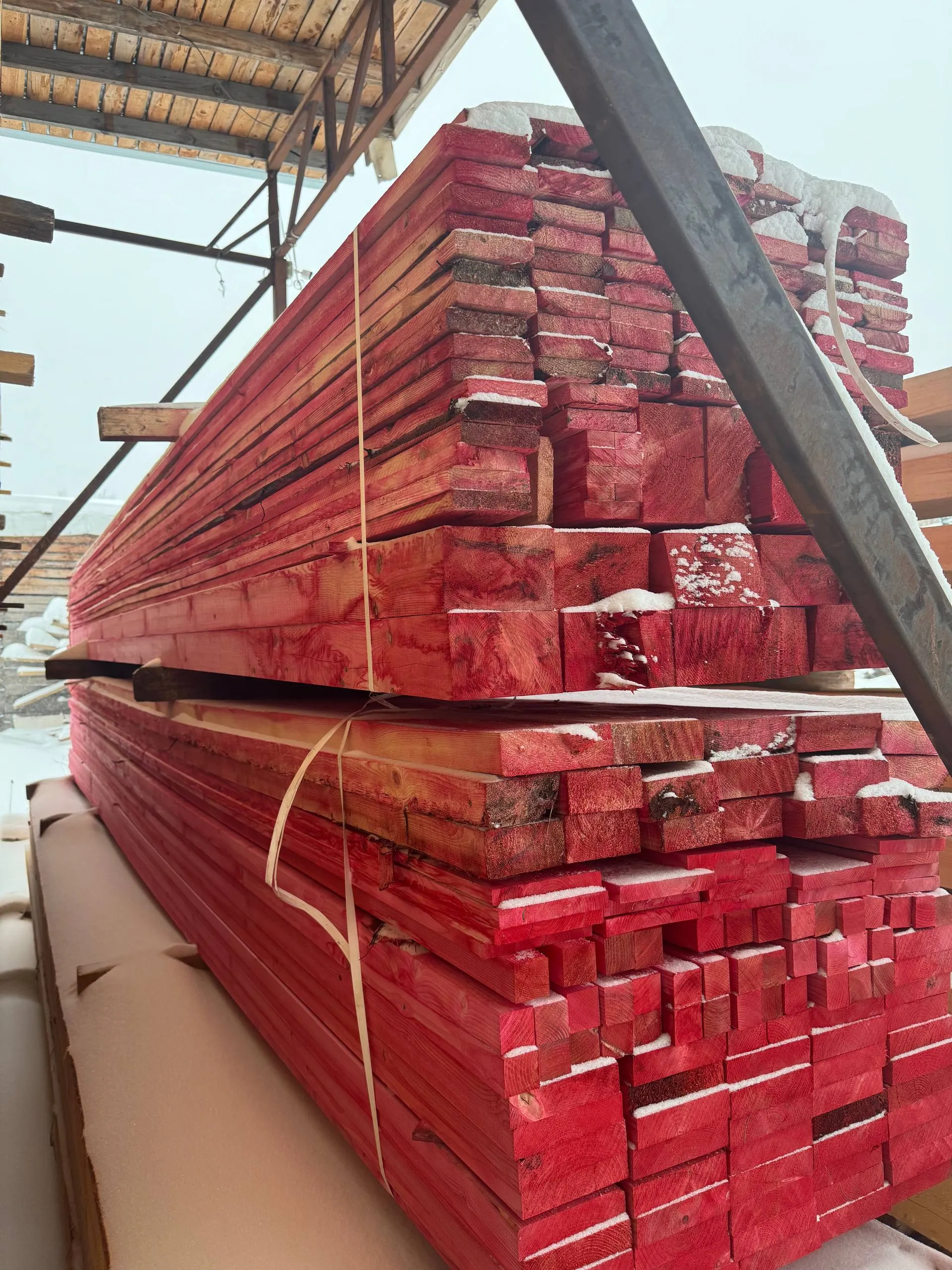 Купить Доска обрезная антисептированная 40х100х6000 мм 1 сорт ГОСТ