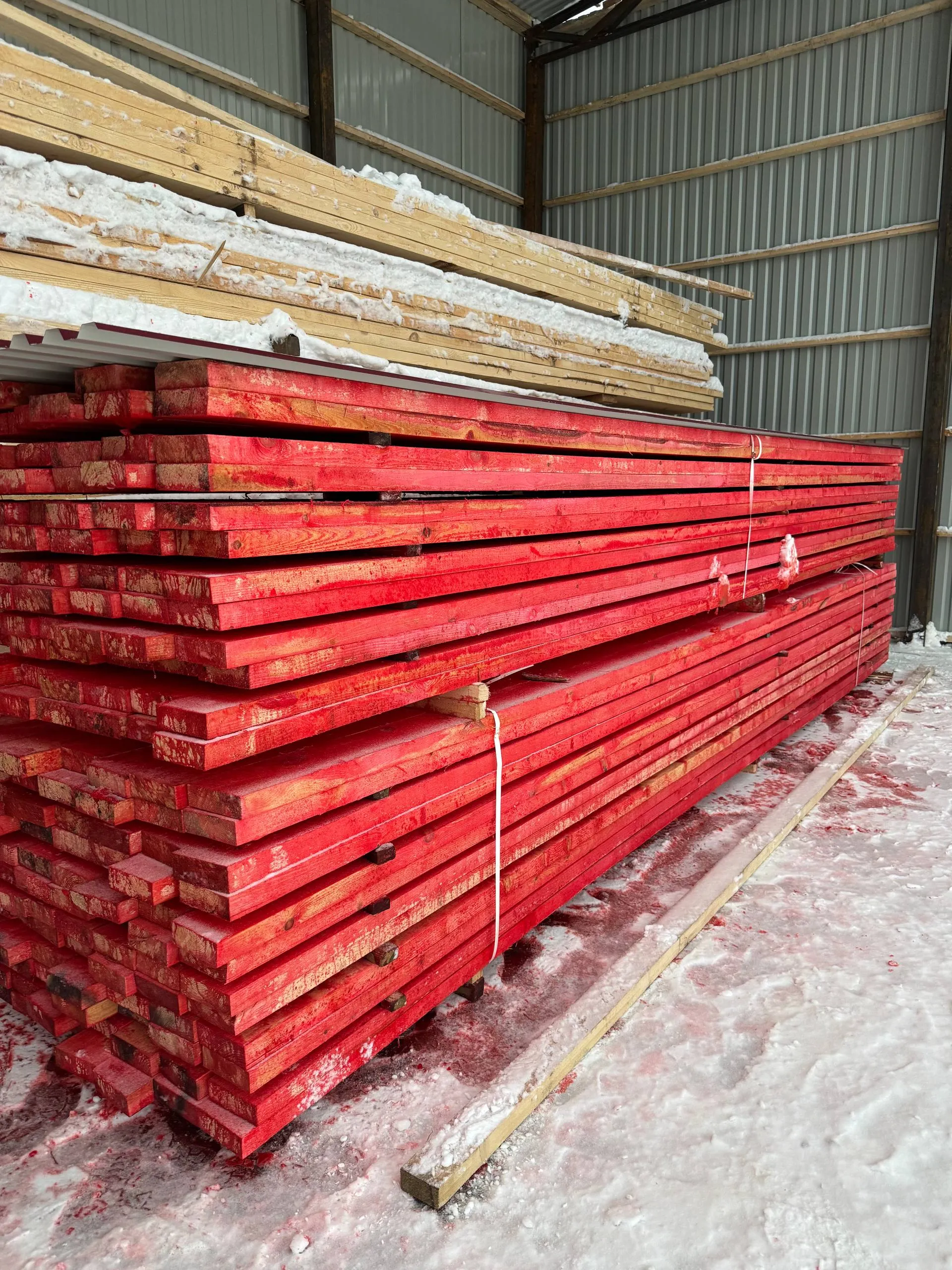 Купить Доска обрезная антисептированная 50х100х6000 мм 1 сорт ГОСТ