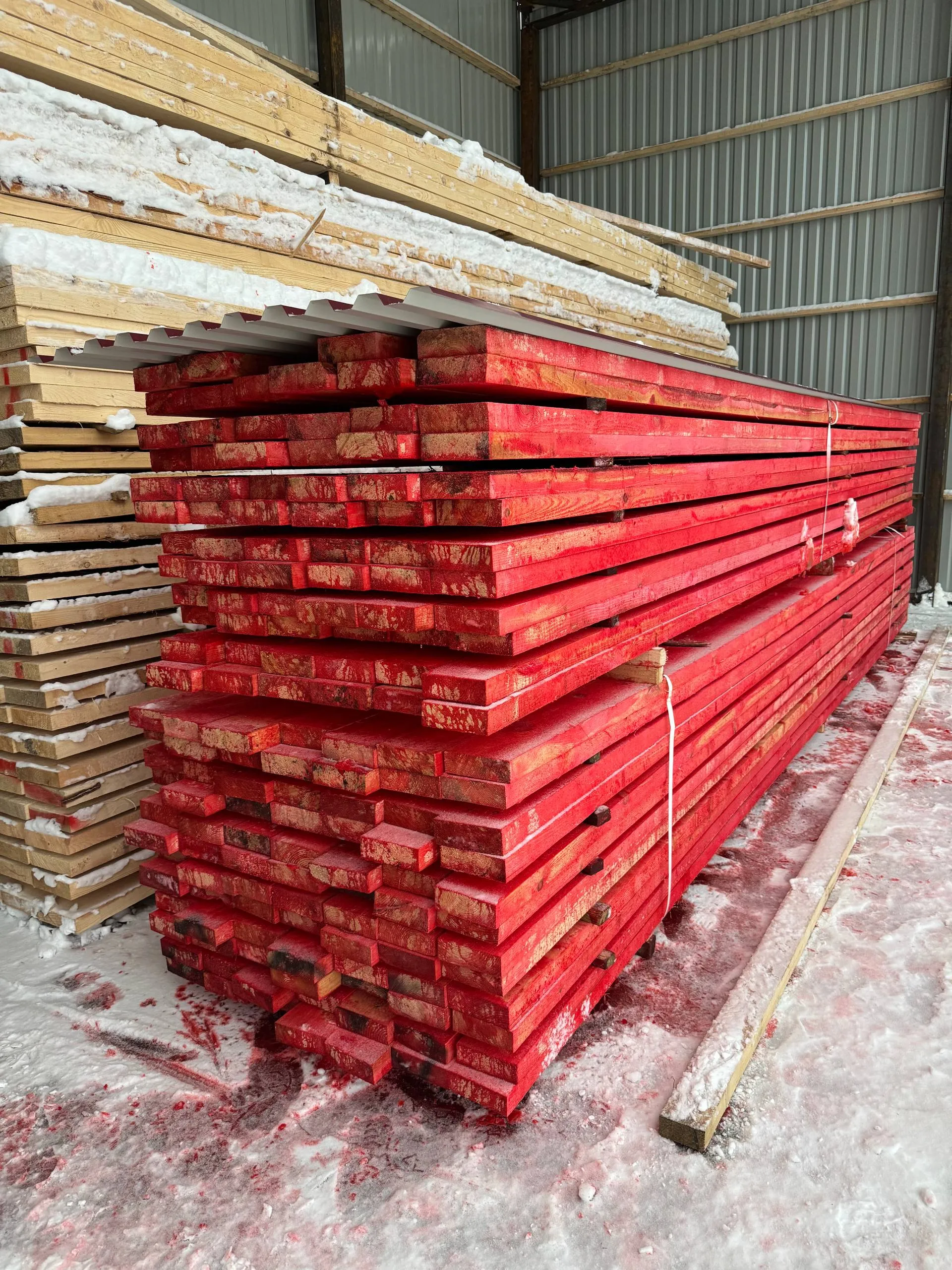 Купить Доска обрезная антисептированная 50х150х6000 мм 1 сорт ГОСТ