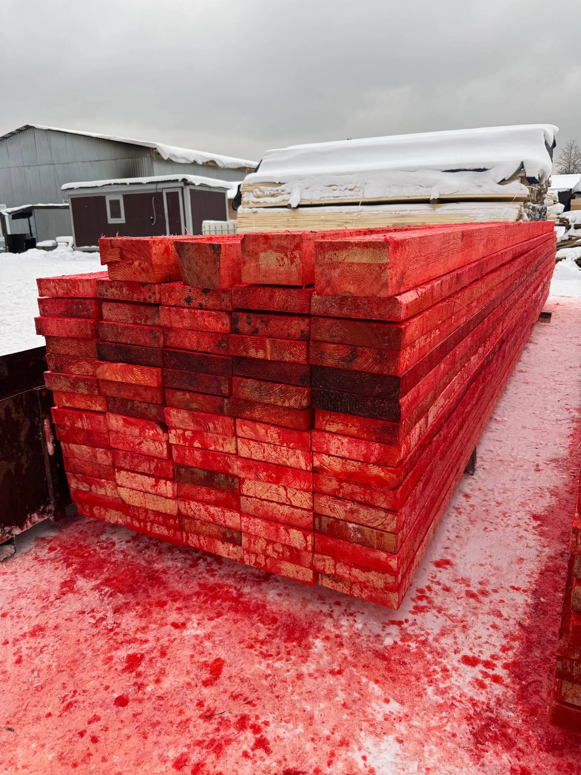 Купить Доска сухая строганная антисептированная 35х195х6000 мм