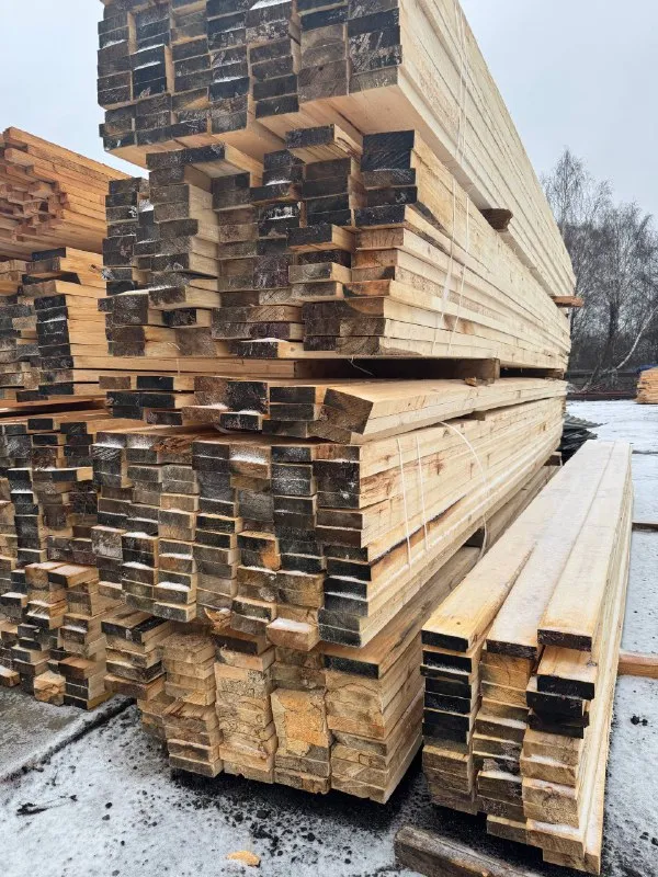 Купить Доска обрезная осина 40х150х6000 мм