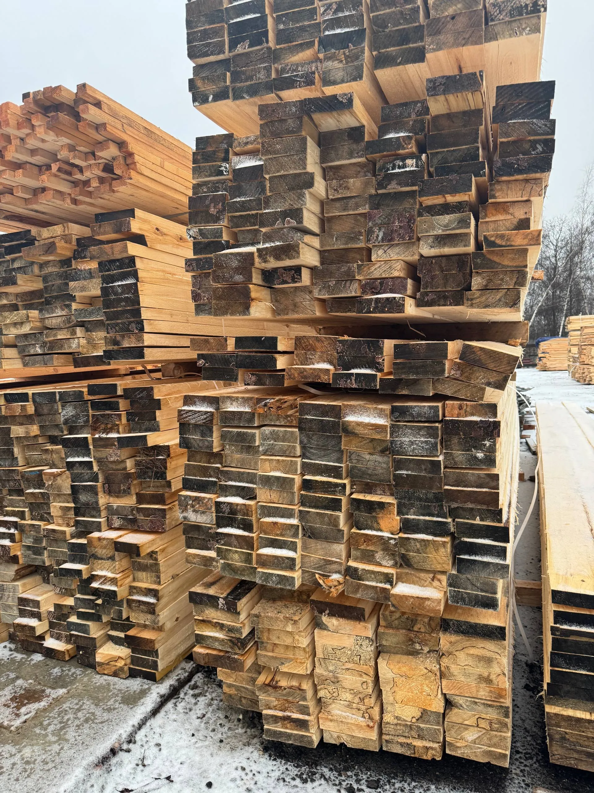 Купить Доска обрезная осина 40х150х6000 мм