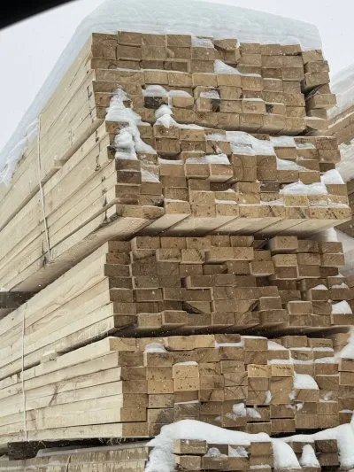 Доска обрезная осина 40х100х6000 мм — фото