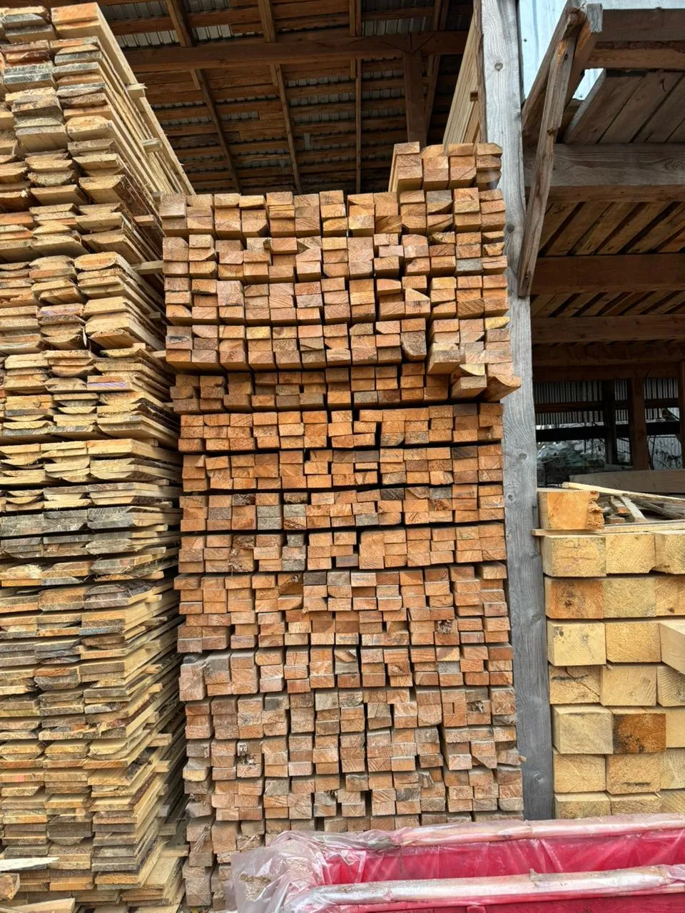 Купить Доска обрезная 40х100х6000 мм 2 сорт