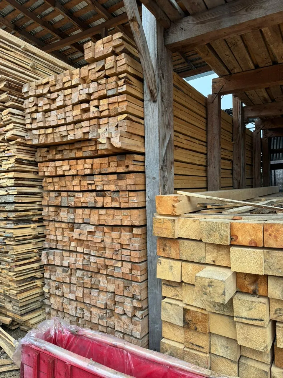 Купить Доска обрезная 40х100х6000 мм 2 сорт