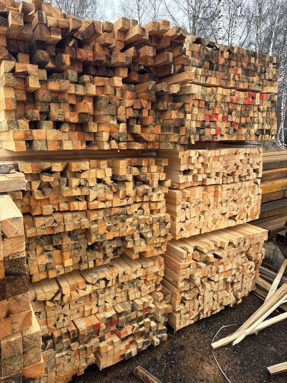 Купить Брусок обрезной 50х50х3000 мм 2 сорт