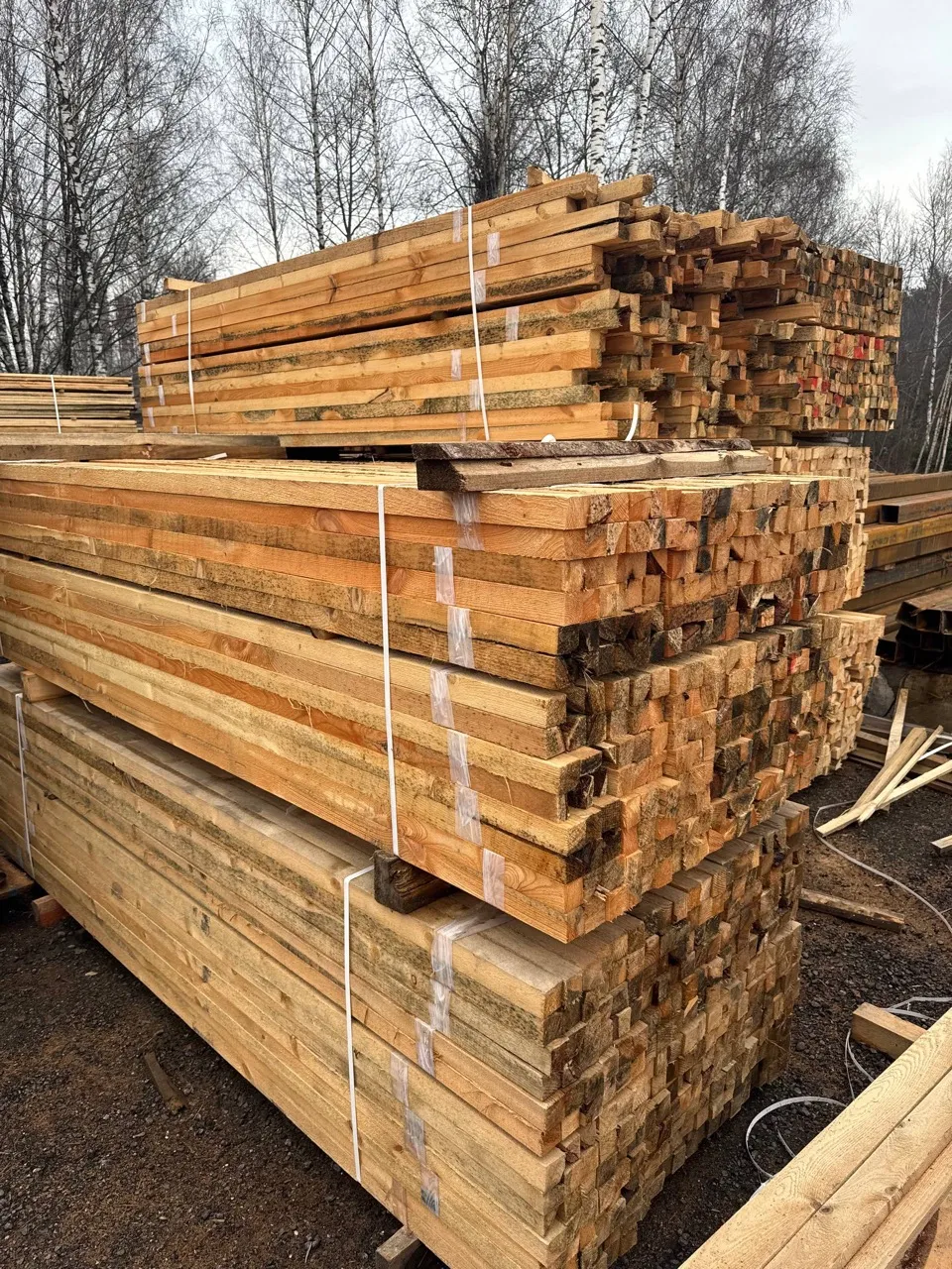 Купить Брусок обрезной 50х50х6000 мм 2 сорт