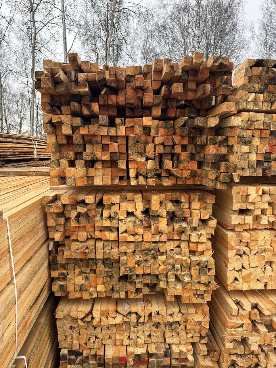 Купить Брусок обрезной 50х50х6000 мм 2 сорт