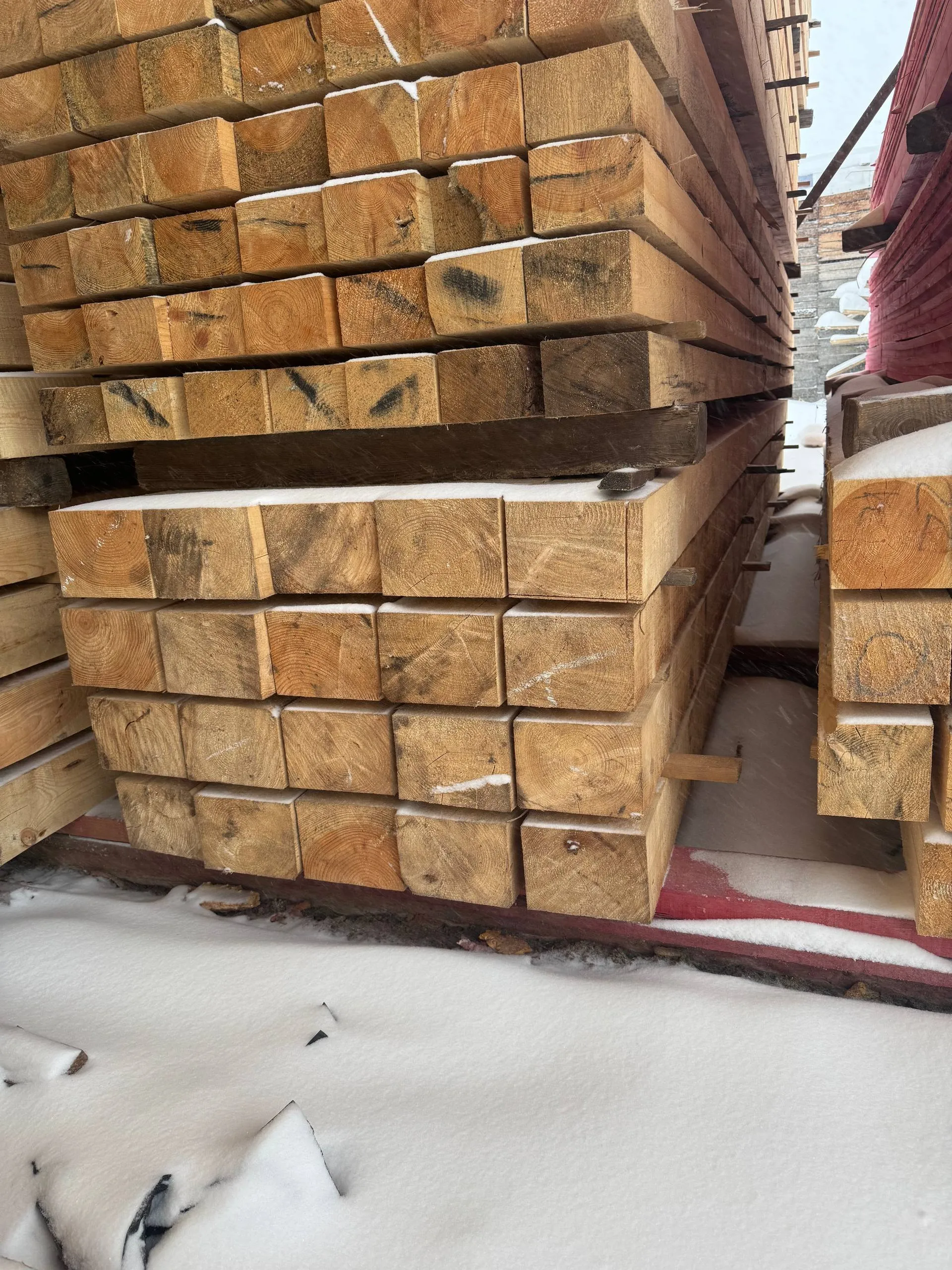 Купить Брус обрезной сухой 150х200х6000 мм