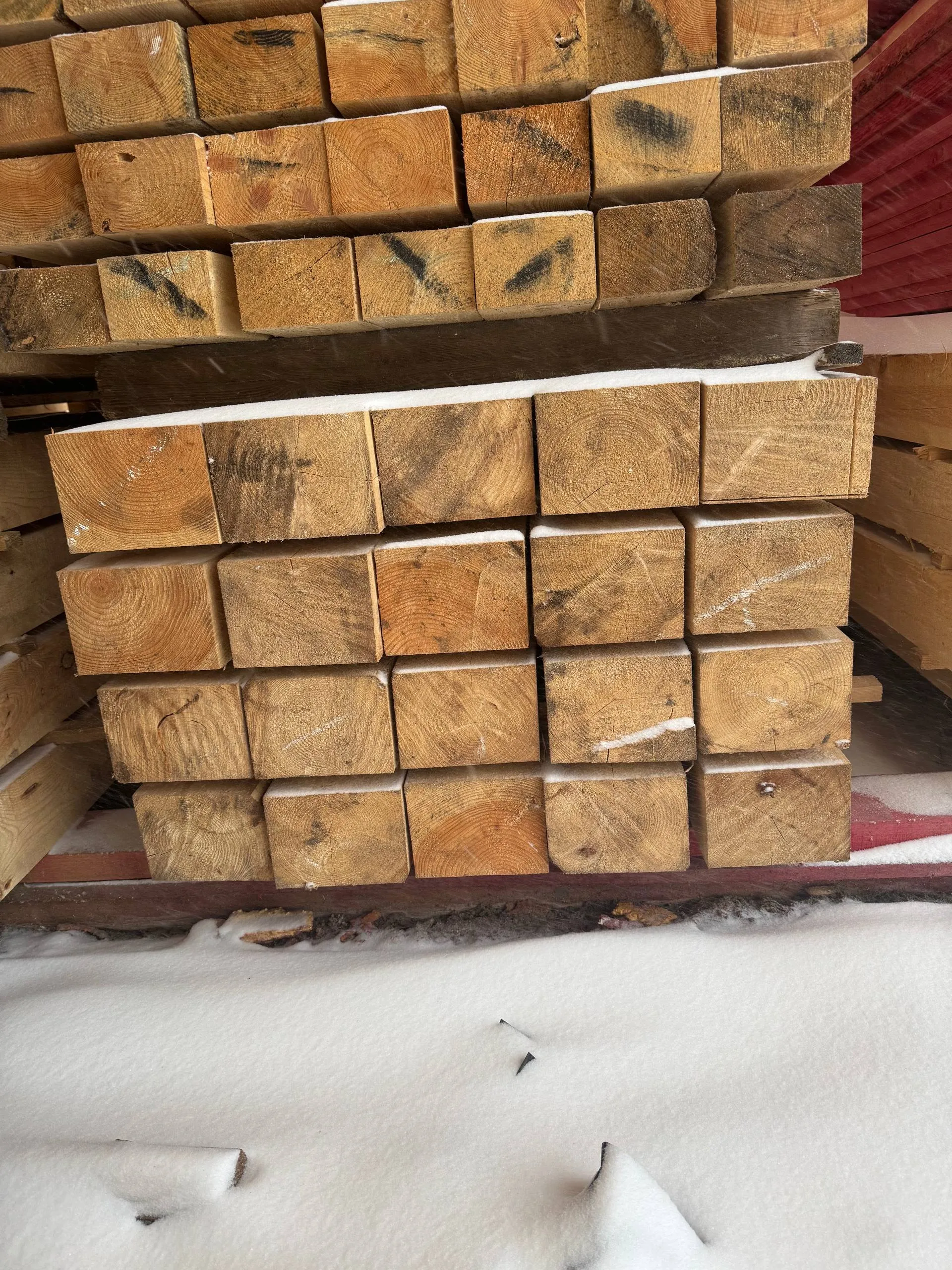 Купить Брус обрезной сухой 150х200х6000 мм