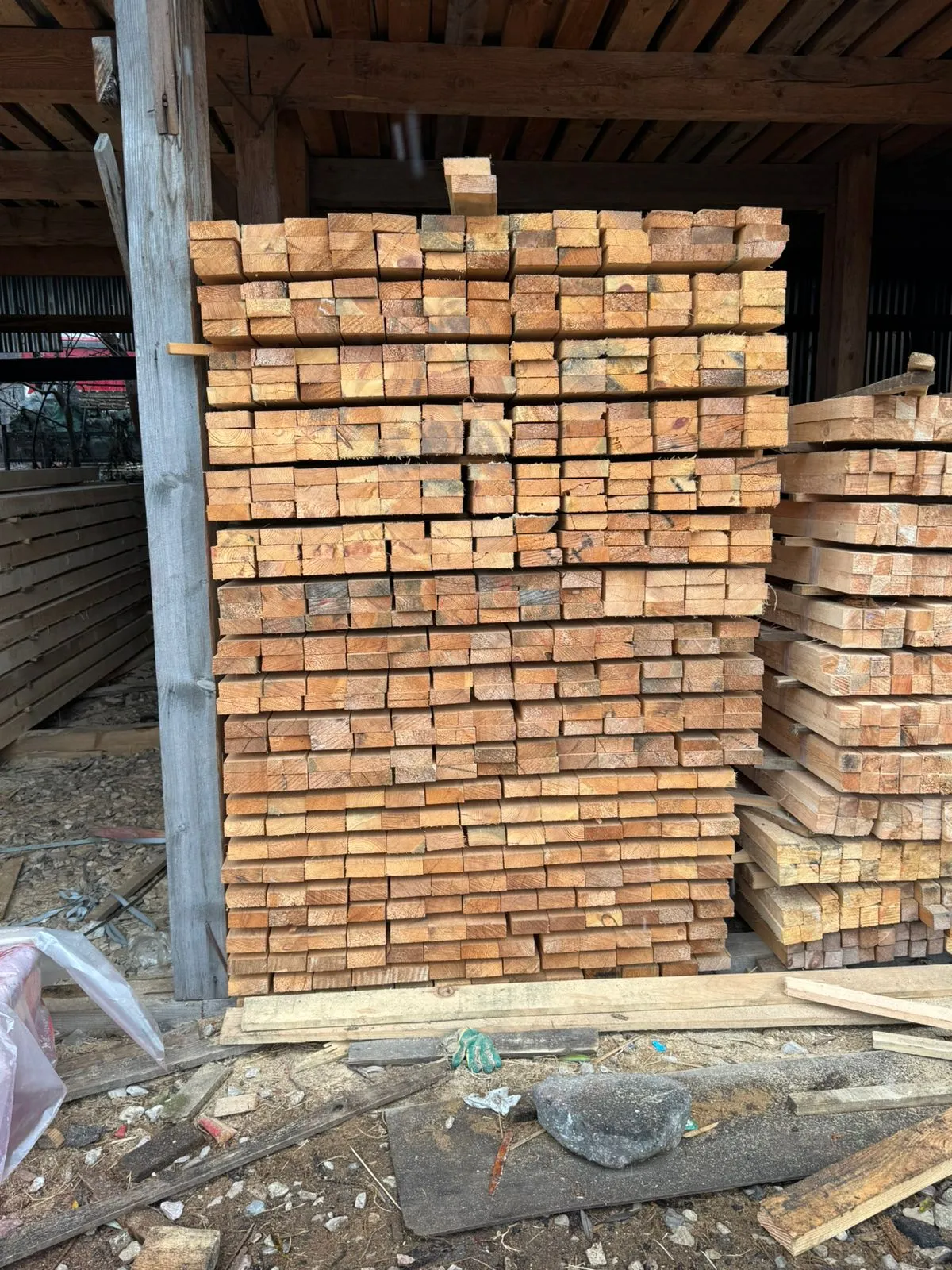 Купить Доска обрезная 40х100х6000 мм ГОСТ, 1 сорт