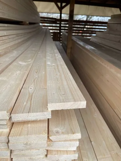 Доска строганная сухая 20х90х6000 мм — фото