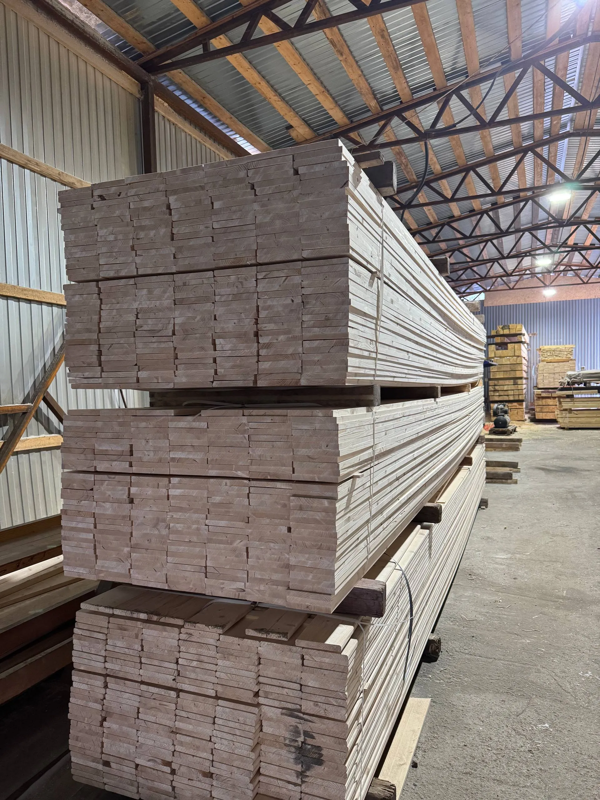 Купить Доска строганная сухая 20х120х6000 мм