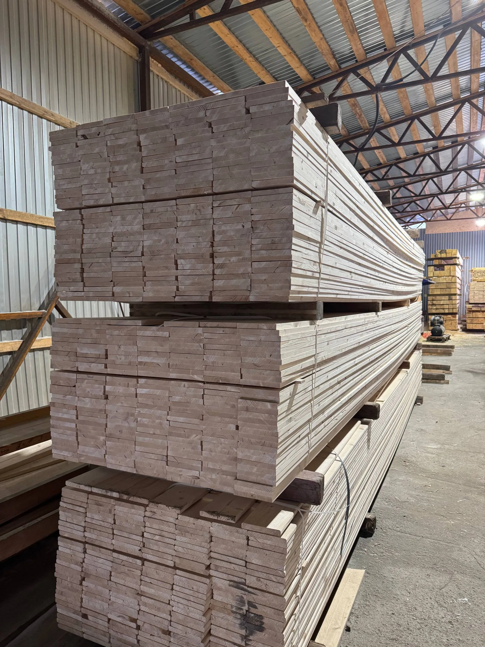 Купить Доска строганная сухая 20х120х6000 мм