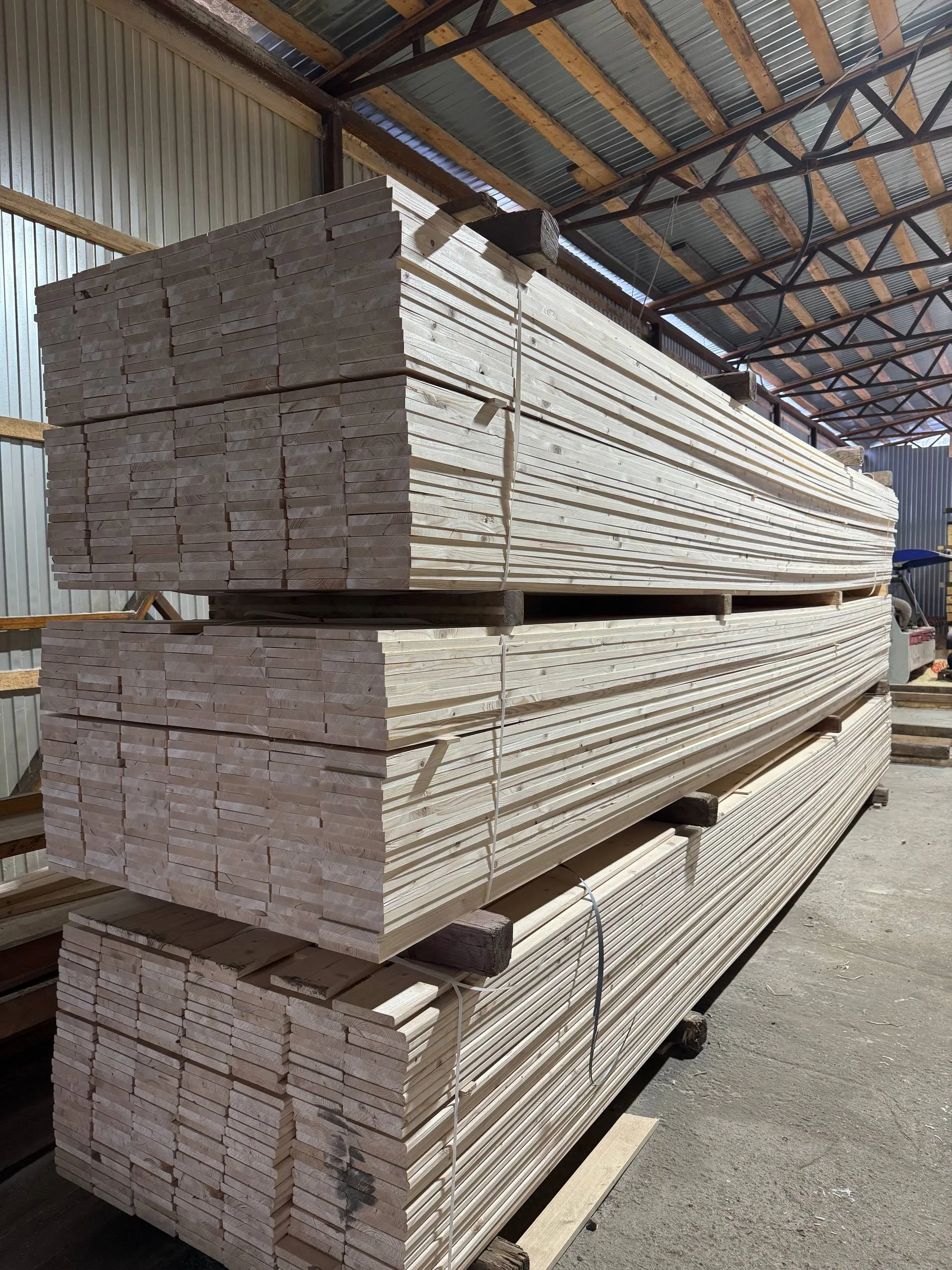 Купить Доска строганная сухая 20х120х6000 мм