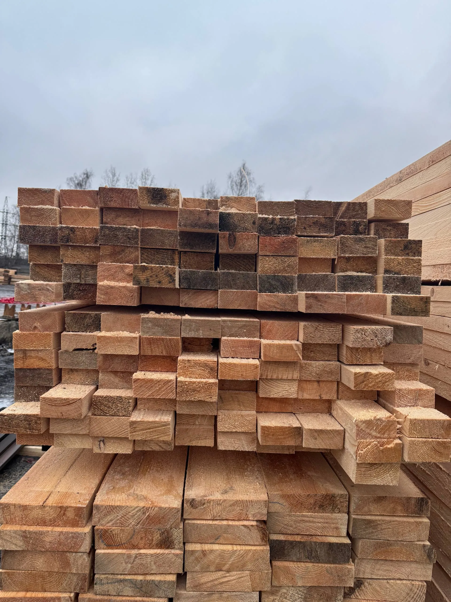 Купить Доска обрезная 35х90х6000 мм ТУ, 1 сорт