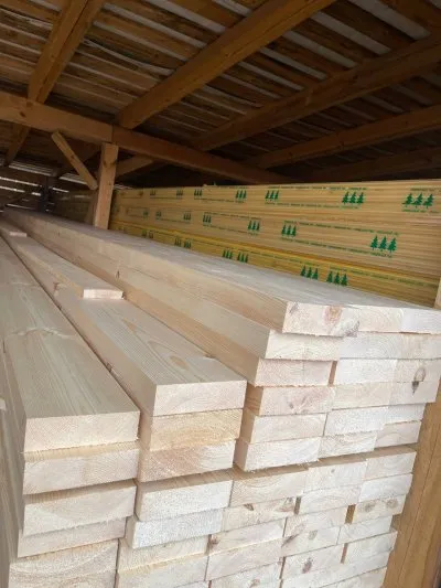 Доска строганная сухая 40х150х6000 ГОСТ — фото