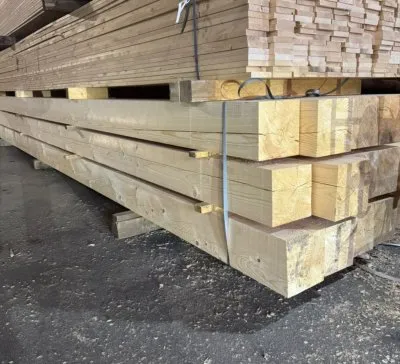 Брус сухой строганный 200х200х6000 мм ГОСТ — фото