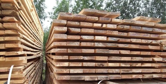 Доска обрезная 1 сорт по ГОСТ, цена за куб