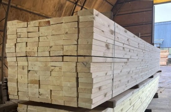 Доска строганная толщиной 50 мм для перегородок