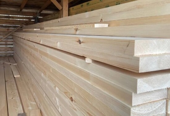 Доска строганная толщиной 40 мм для каркасов