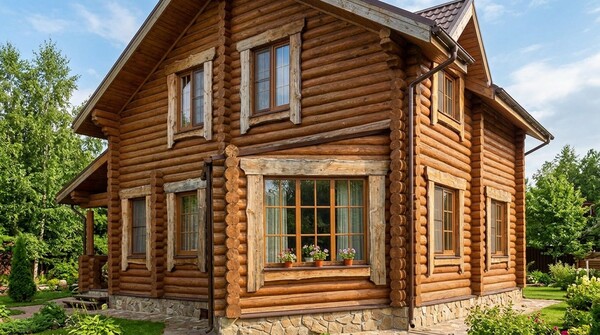 Наличники на окна из обрезной доски